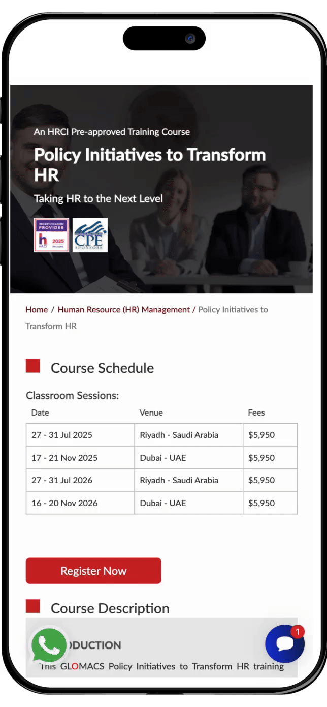 Learning Journey with Glomacs